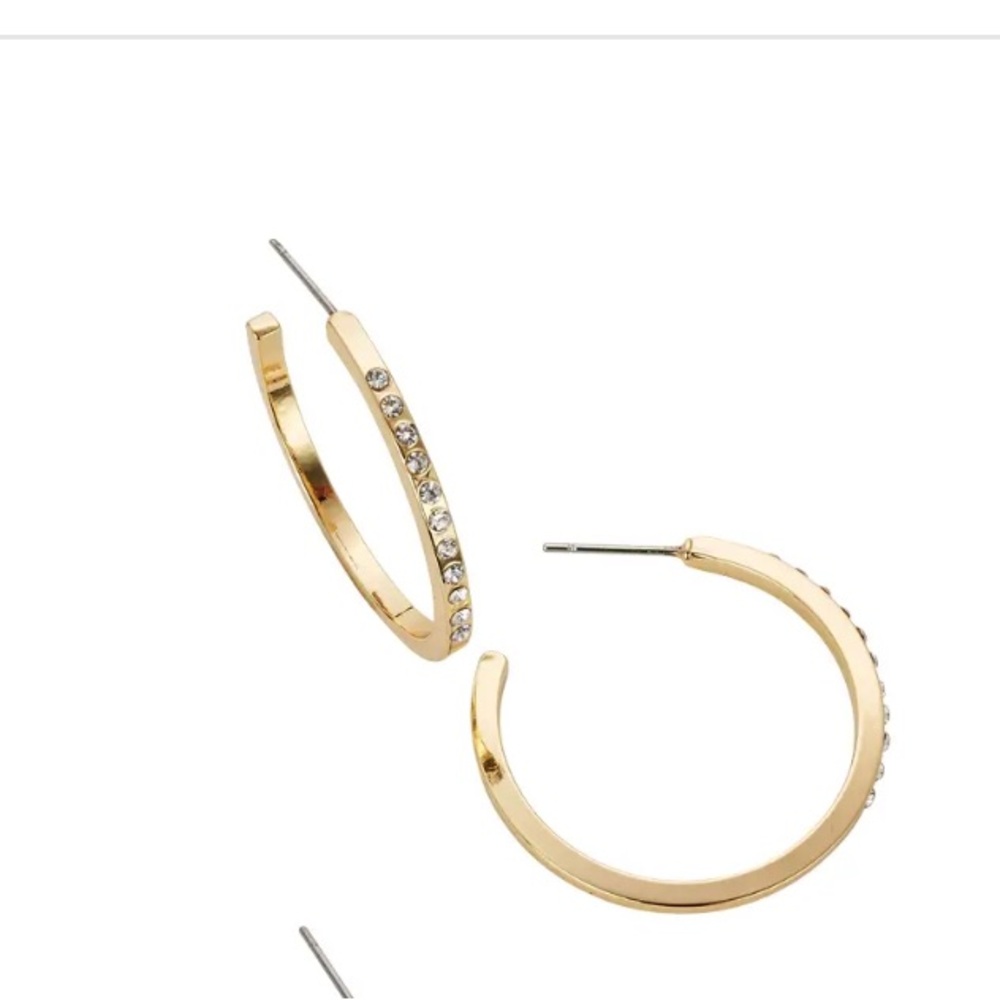 Park Lane Gold Glo Hoop Earrings